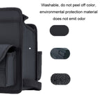 Scatola per fazzoletti per borsa portaoggetti sospesa con tasca in rete per riporre il seggiolino auto, H9160 Black
