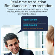 Hishell P40 Traduttore intelligente 135 lingue Macchina di traduzione online intelligente vocale Traduzione vocale multilingue offline, P40