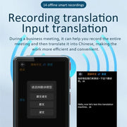 Hishell P40 Traduttore intelligente 135 lingue Macchina di traduzione online intelligente vocale Traduzione vocale multilingue offline, P40