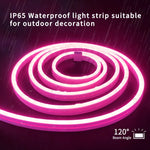 LIXINCORDA Striscia morbida in silicone al neon flessibile con controllo tattile USB da 2 m 5 V, USB Touch Control (Pink), USB Touch Control (Warm White), USB Touch Control (Blue)