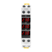 SINOTIMER SDM010 Strumentazione elettronica voltmetro digitale trifase CA tipo binario modulare, SDM010