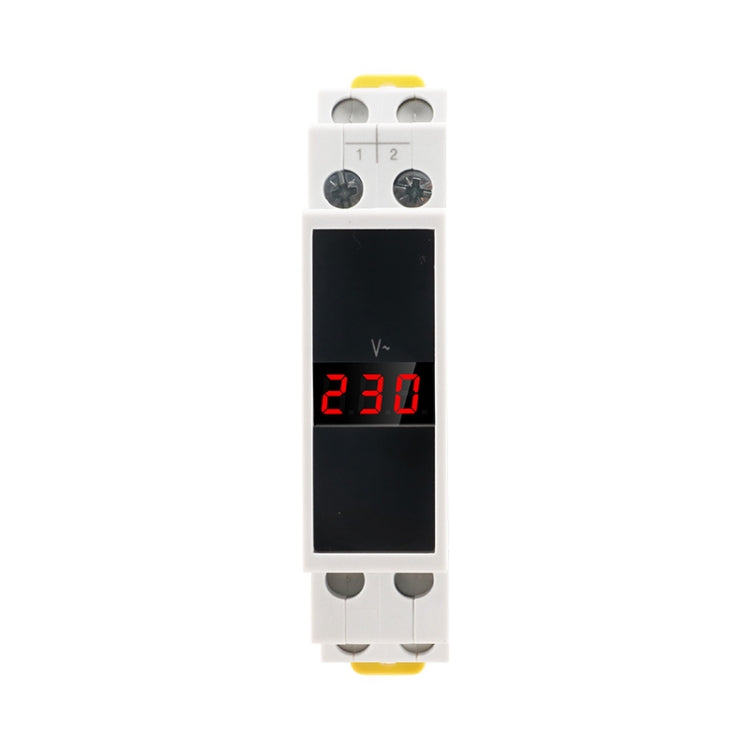 Voltmetro digitale monofase CA guida DIN SDM011