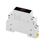Voltmetro digitale monofase CA guida DIN SDM011