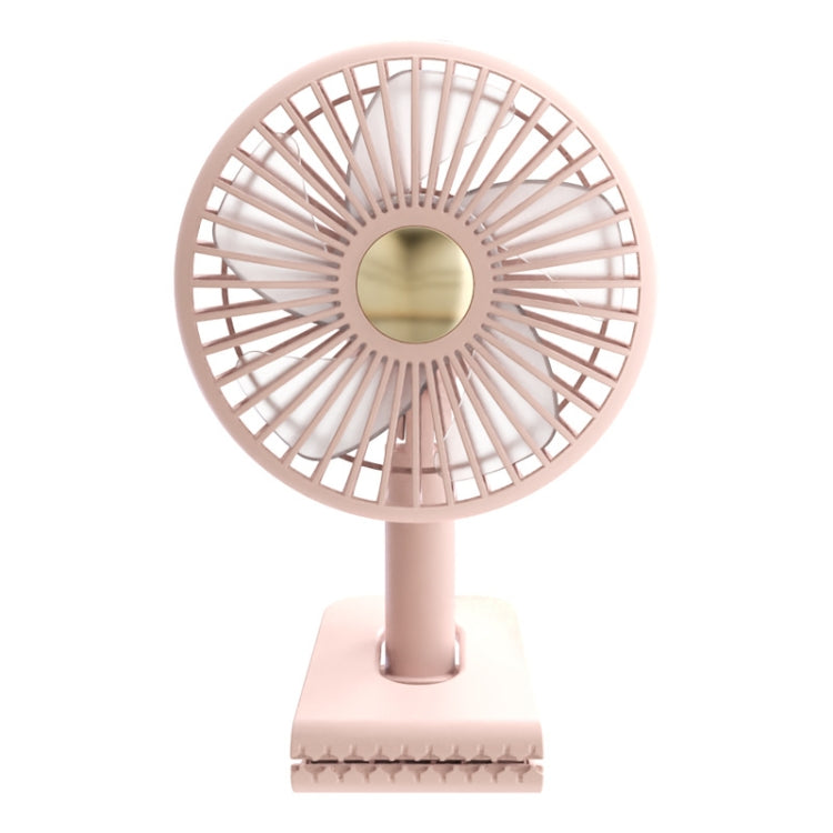 Ventilatore a testa oscillante elettrico ricaricabile a clip per auto con luce