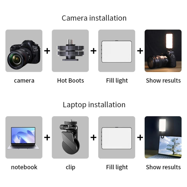 Luce tascabile ricaricabile Mini luce fotografica LED Luce supplementare per riprese all'aperto, Desiontal M15 3 Color Temperature, Desiontal M16 RGB
