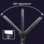 Luce tascabile ricaricabile Mini luce fotografica LED Luce supplementare per riprese all'aperto, Desiontal M15 3 Color Temperature, Desiontal M16 RGB