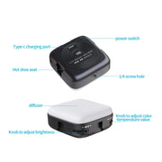 Lampada LED portatile Desiontal V90 con ricarica USB