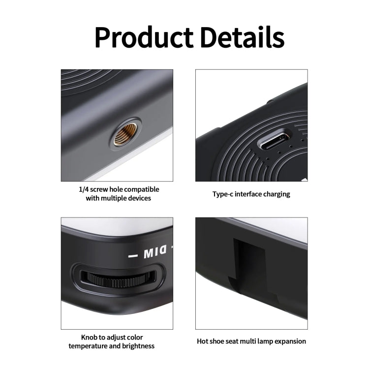 Lampada LED portatile Desiontal V90 con ricarica USB