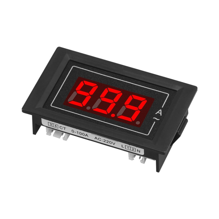 SINOTIMER D85-5035A Piccolo amperometro digitale CA monofase con trasformatore, D85-5035A