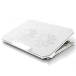 Base con staffa metallica regolabile multi-livello per radiatore silenzioso per laptop NUOXI S200C