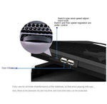 Base con staffa metallica regolabile multi-livello per radiatore silenzioso per laptop NUOXI S200C