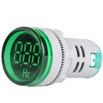 Indicatore frequenza digitale LED 22mm 20-75Hz CA