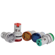 SINOTIMER ST16HZ 20-75Hz Frequenza CA 22mm Indicatore luminoso di segnale digitale a LED con apertura rotonda, ST16HZ