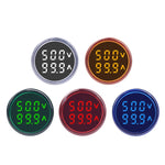 Display digitale LED rotondo 22 mm ST16VA 60-500 V 0-100 A