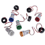 Display digitale LED rotondo 22 mm ST16VA 60-500 V 0-100 A