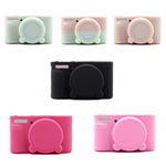 Per Canon SX730/SX740 Custodia protettiva morbida in silicone, Pink, Jelly Pink, Jelly Pink Green, Jelly Green, Black, Rose Red