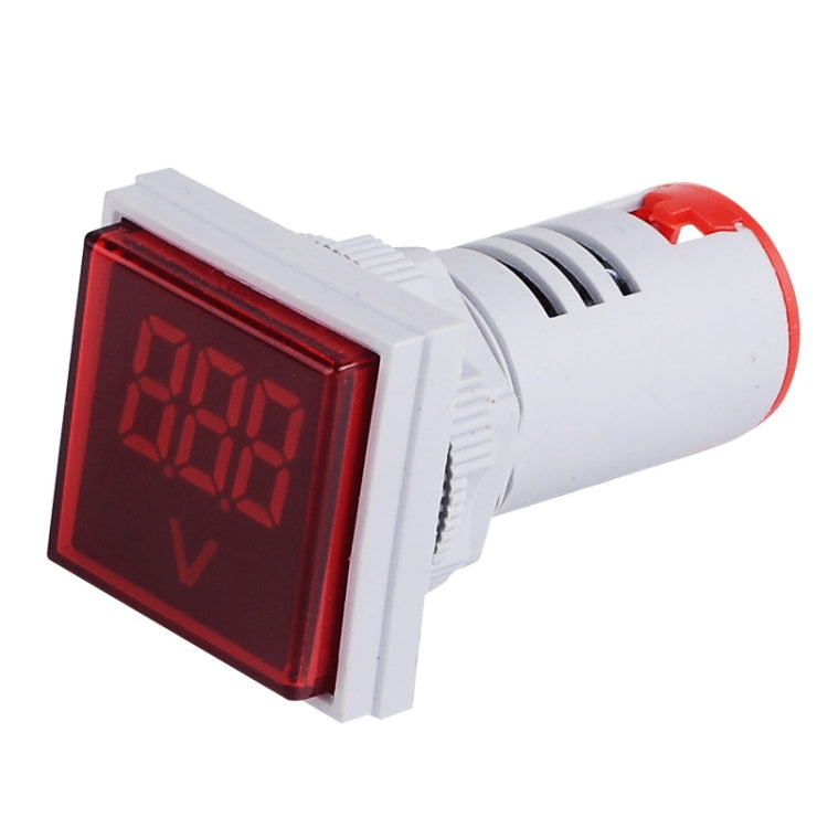 SINOTIMER ST17V Indicatore del segnale di tensione CA Display digitale a LED quadrato da 22 mm Testa di tensione CA 60-500 V, ST17V