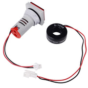 SINOTIMER ST17A Quadrato 22mm LED Display digitale Indicatore di corrente CA Indicatore di corrente 0-100A, ST17A