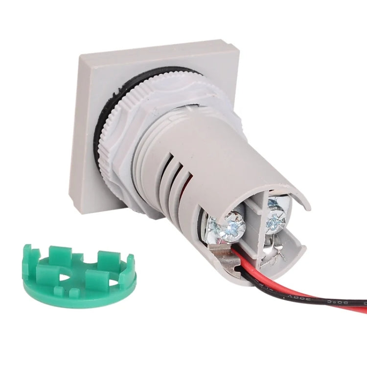 SINOTIMER ST17A Quadrato 22mm LED Display digitale Indicatore di corrente CA Indicatore di corrente 0-100A, ST17A