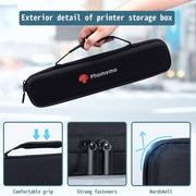 Custodia portatile Phomemo per stampante M08F / P831, Bag Black, Bag Gray