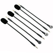 Microfono a collo di cigno 3,5 mm per cuffie gaming