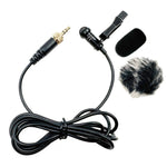 Microfono lavalier wireless con spina 3,5 mm 1,5-5 m