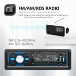 Lettore MP3 radio Bluetooth con doppia scheda USB digitale DAB per auto, SWM-M4