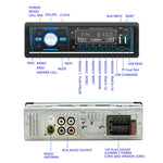 Lettore MP3 radio Bluetooth con doppia scheda USB digitale DAB per auto, SWM-M4