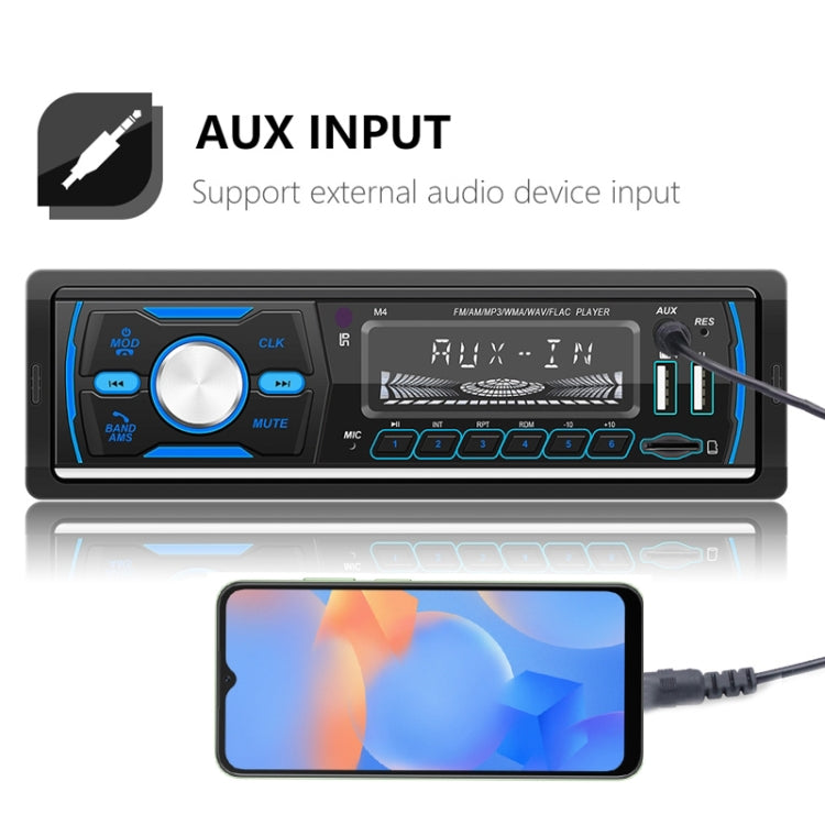 Lettore MP3 radio Bluetooth con doppia scheda USB digitale DAB per auto, SWM-M4