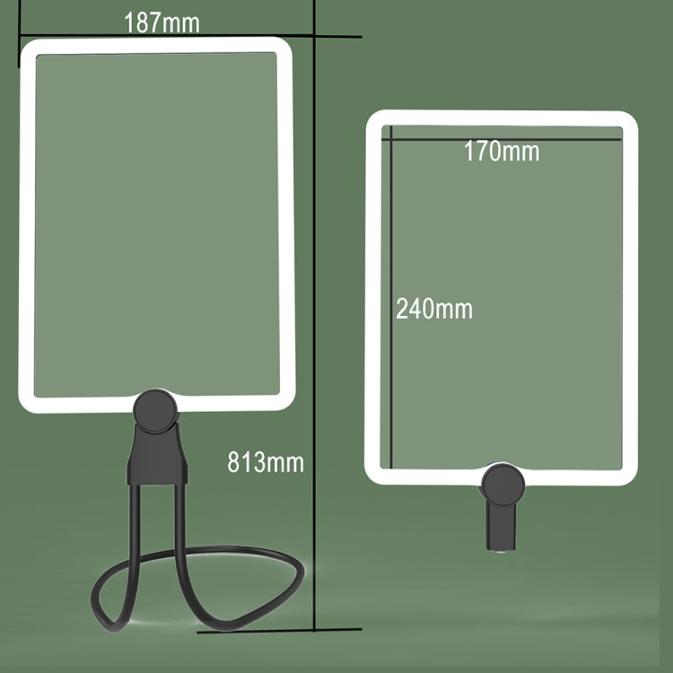 Lente d'ingrandimento portatile 1,8X con luce LED e ricarica USB-