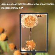 8039-5 Lente d'ingrandimento per lettura portatile con ricarica multifunzionale a luce LED, 1.8X