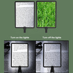 Lente d'ingrandimento portatile 1,8X con luce LED e ricarica USB-