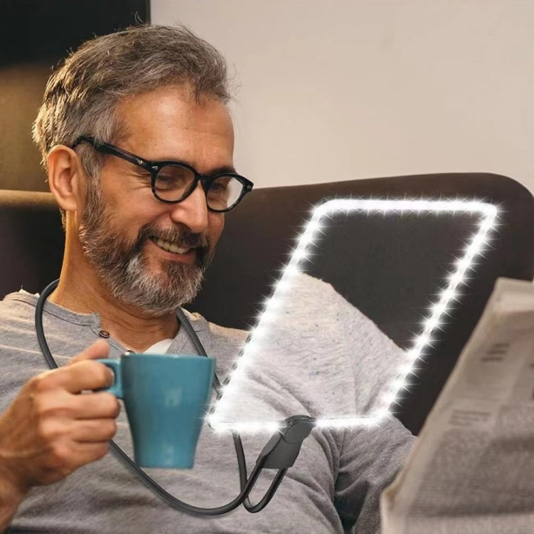 Lente d'ingrandimento portatile 1,8X con luce LED e ricarica USB-