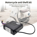 Antifurto per moto con vibrazione a doppio telecomando bidirezionale, YL-B011