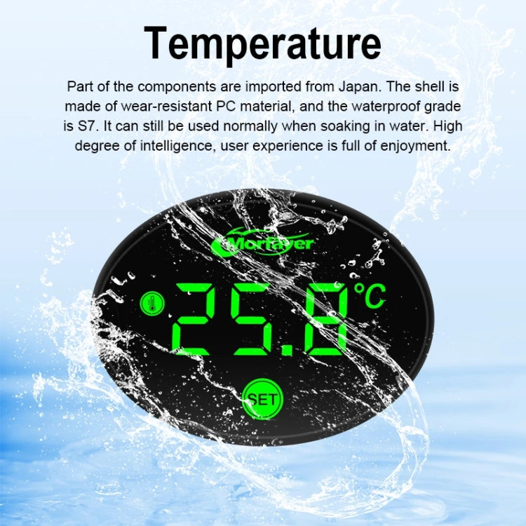Voltmetro multifunzione per locomotiva Morfayer, rosso, Voltmeter Function, 2 in 1, 4 in 1, 4 in 1 With 7 Color Aperture