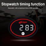 Voltmetro multifunzione per locomotiva Morfayer, rosso, Voltmeter Function, 2 in 1, 4 in 1, 4 in 1 With 7 Color Aperture