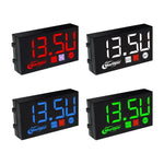 Voltmetro digitale compatto con display a LED, 3 in 1 Red, 3 in 1 Blue, 3 in 1 White, 3 in 1 Green, 2 in 1 Temperature Red, 2 in 1 Temperature Blue, 2 in 1 Temperature White, 2 in 1 Temperature Green, 2 in 1 Water Temperature Red                       ...