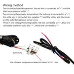 Voltmetro digitale compatto con display a LED, 3 in 1 Red, 3 in 1 Blue, 3 in 1 White, 3 in 1 Green, 2 in 1 Temperature Red, 2 in 1 Temperature Blue, 2 in 1 Temperature White, 2 in 1 Temperature Green, 2 in 1 Water Temperature Red                       ...