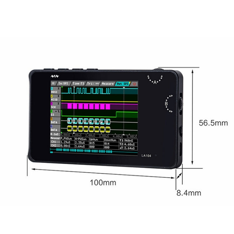 Analizzatore logico Miniware LA104 a 4 canali 100MHz