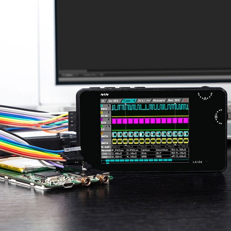 Analizzatore logico Miniware LA104 a 4 canali 100MHz