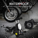 Supporto di ricarica per telefono cellulare per moto con altoparlante Bluetooth MP3
