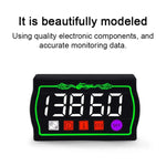 Contagiri multifunzione intelligente per locomotiva Morfayer, 4 in 1 Ambient Temperature Gauge, 4 in 1 Water Temperature Meter, 5 in 1 Ambient Temperature Tachometer, 5 in 1 Water Temperature Tachometer