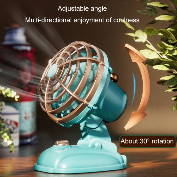 Mini ventilatore elettrico da tavolo USB silenzioso