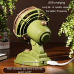Mini ventilatore elettrico da tavolo USB silenzioso
