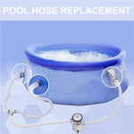 Per la sostituzione della pompa filtro della piscina Intex, 1 Hose 2 Clamps, 2 Hoses 4 Clamps, 1 Hose 2 Clamps Blue, 2 Hoses 4 Clamps Blue