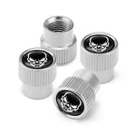 Tappo valvola in alluminio universale per pneumatici scheletrati da 4 pezzi / set