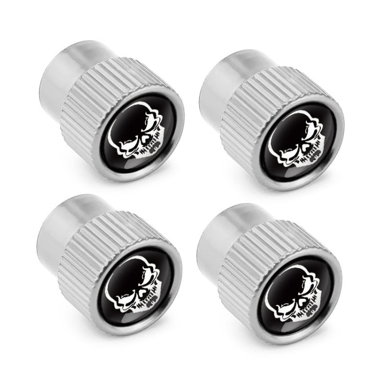Tappo valvola in alluminio universale per pneumatici scheletrati da 4 pezzi / set
