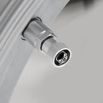 Tappo valvola in alluminio universale per pneumatici scheletrati da 4 pezzi / set