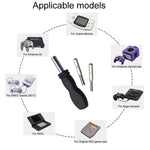 Per console di gioco N64/NGC/SFC smontaggio strumenti hardware accessori per cacciaviti, 3.8mm Sleeve, 4.5mm Sleeve, 3.8mm+4.5mm Sleeve, Handle
