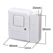 Campanello magnetico senza fili Allarmi per porte e finestre Allarmi antifurto adesivi resistenti al lupo